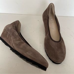 Sole Terra‎ suede Wadge shoes